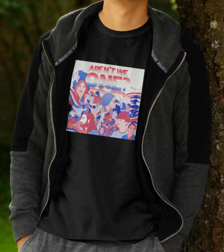 Aren't We One Colorful Community Unity Celebration T-Shirt