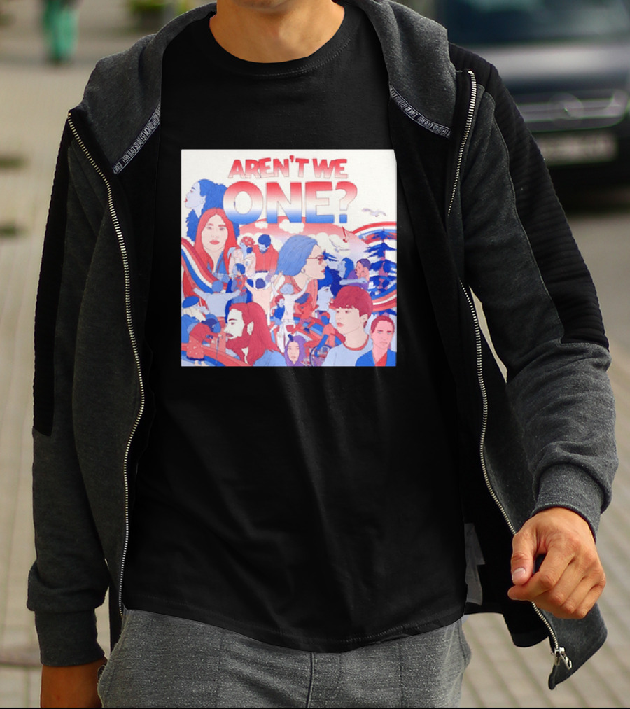 Aren't We One Colorful Community Unity Celebration T-Shirt