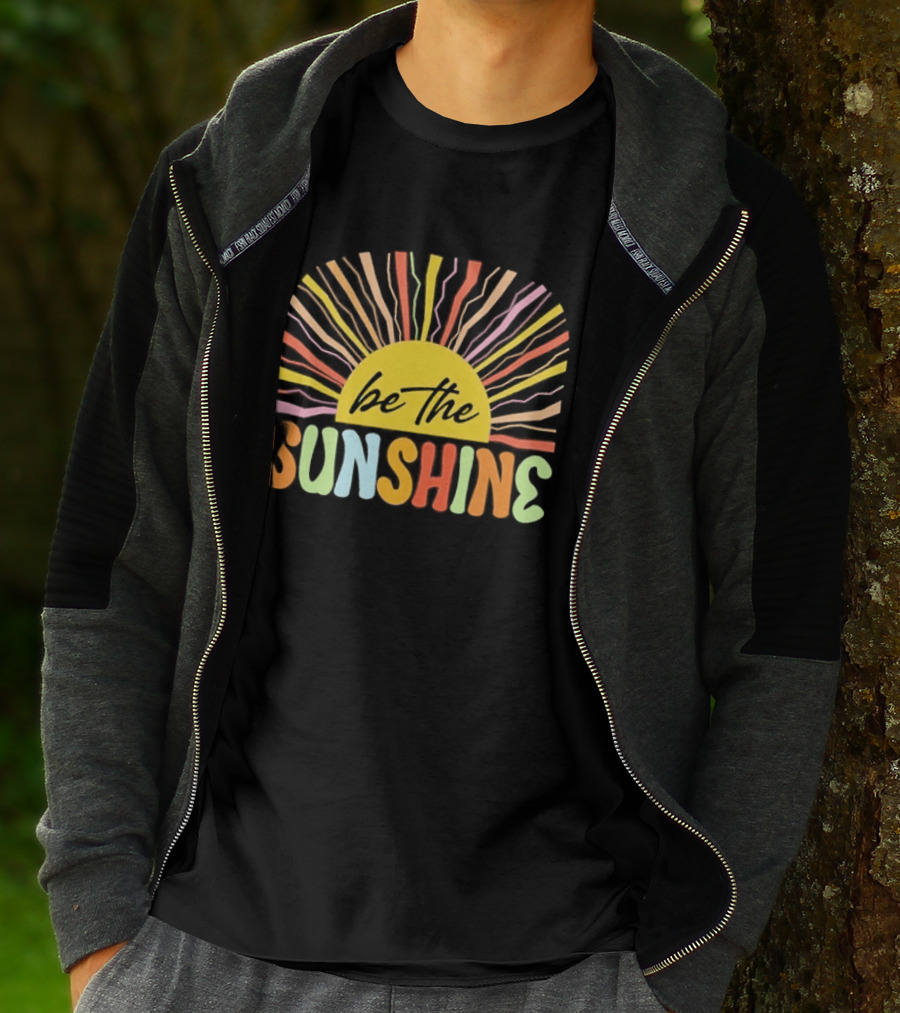 Be The Sunshine Colorful Summer Beach Vibes T-Shirt