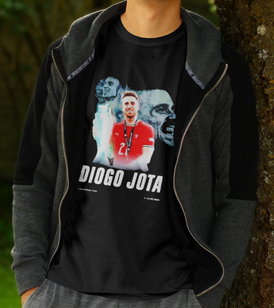 Diogo Jota Portugal No 21 Legends Football Player T-Shirt