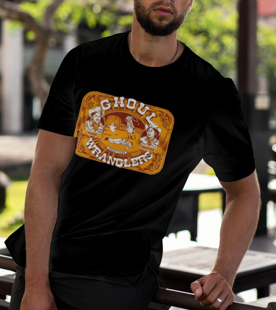 Ghoul Wranglers Ghost Files Ryan Bergara Shane Madej Cowboy T-Shirt