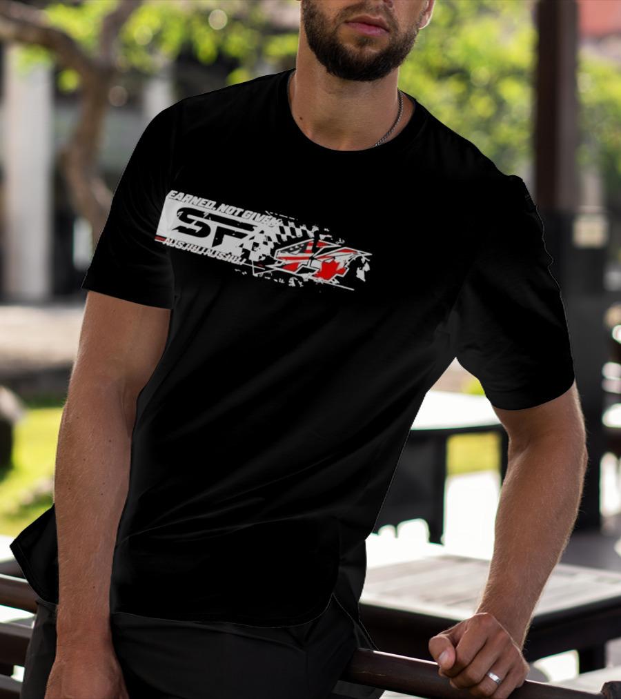 Earned Not Given STA 44 American Flag Nishikanshu Racing 2026 T-Shirt