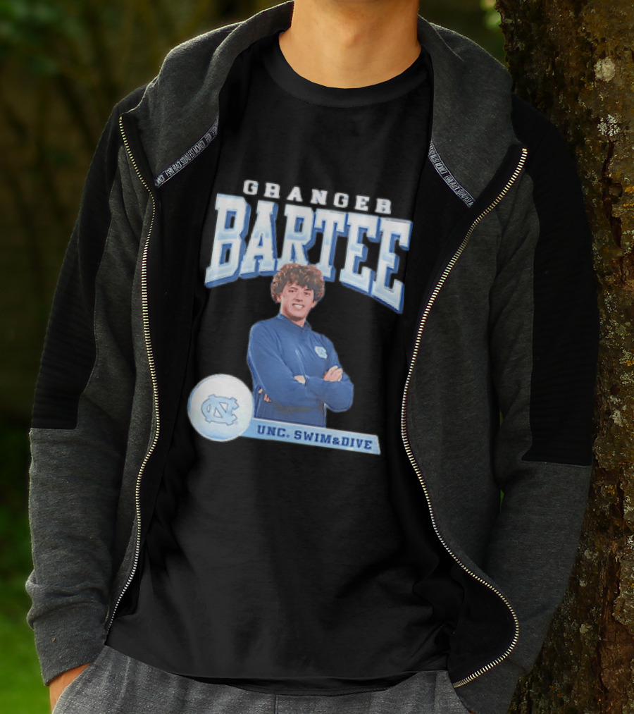 Granger Bartee UNC Swim & Dive North Carolina Tar Heels T-Shirt