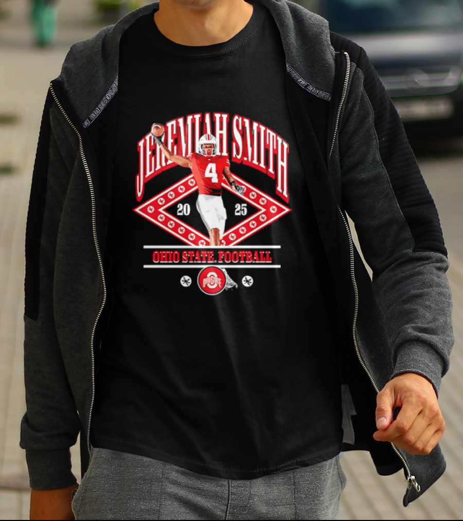 Jeremiah Smith 2025 Ohio State Football T-Shirt