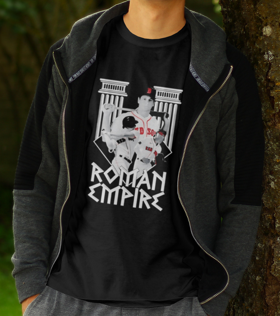 Red Sox Roman Empire Boston Baseball Team Fusion T-Shirt