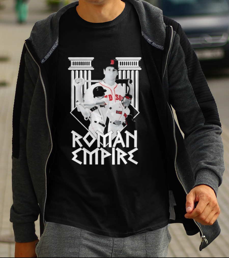 Red Sox Roman Empire Boston Baseball Team Fusion T-Shirt