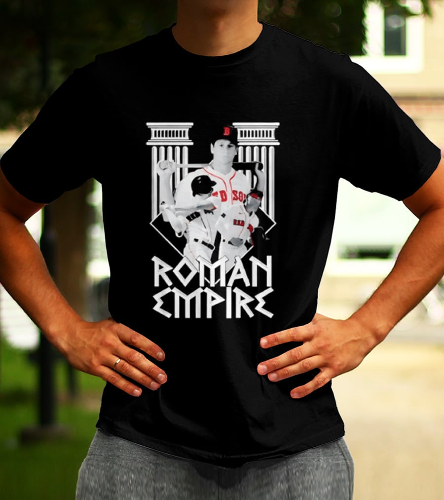 Red Sox Roman Empire Boston Baseball Team Fusion T-Shirt