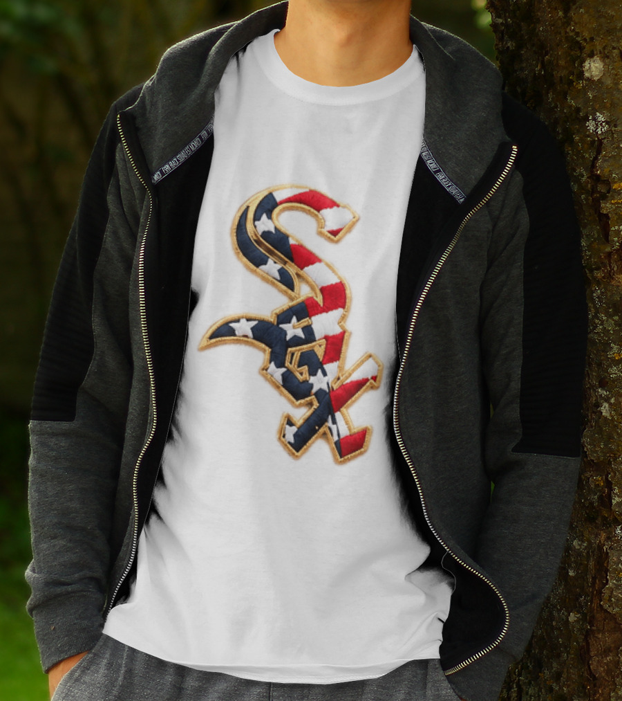 2026 White Sox Patriotic Stars Stripes 4th Of July T-Shirt