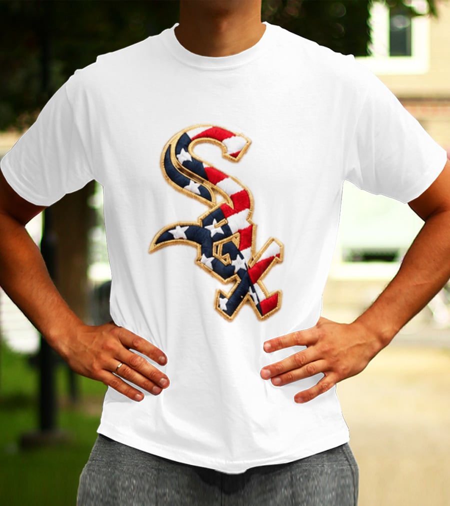 2026 White Sox Patriotic Stars Stripes 4th Of July T-Shirt