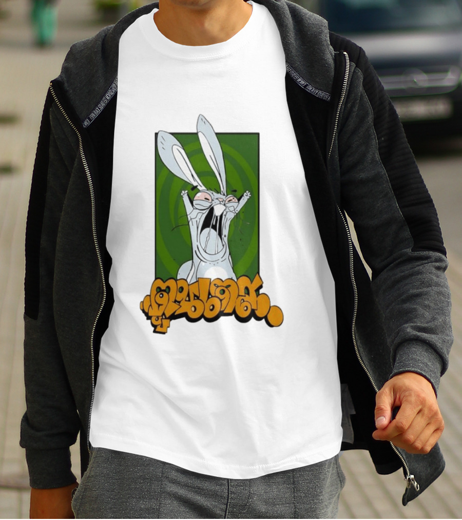 Rabid Rabbit Bugs Bunny Cartoon T-Shirt