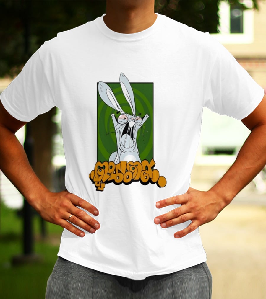 Rabid Rabbit Bugs Bunny Cartoon T-Shirt