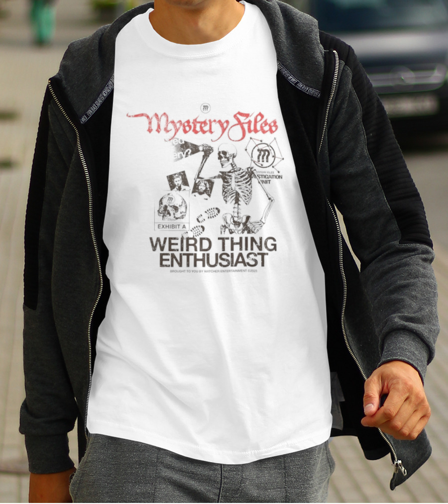 Mystery Files Weird Thing Enthusiast Ryan Bergara Shane Madej Er Entertainment T-Shirt