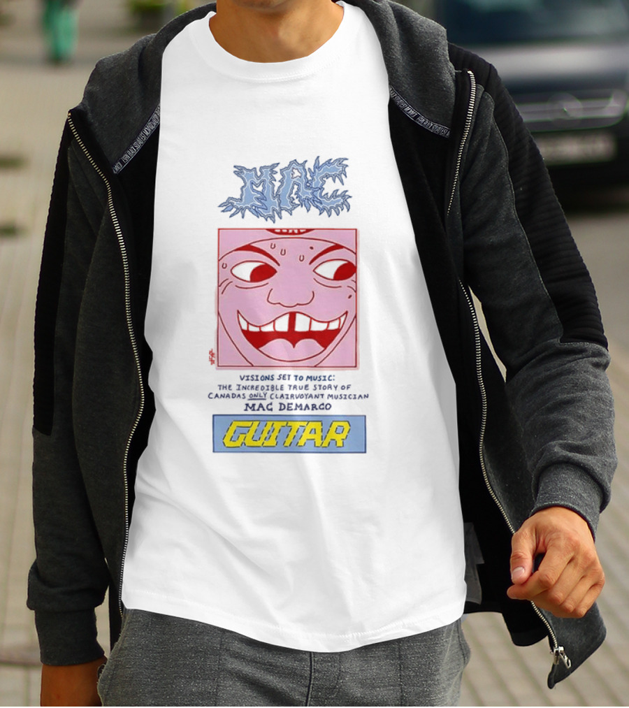 Mac Visions Set To Music Guitar Demand True Story Cambodian Physically Exhausted Musician T-Shirt