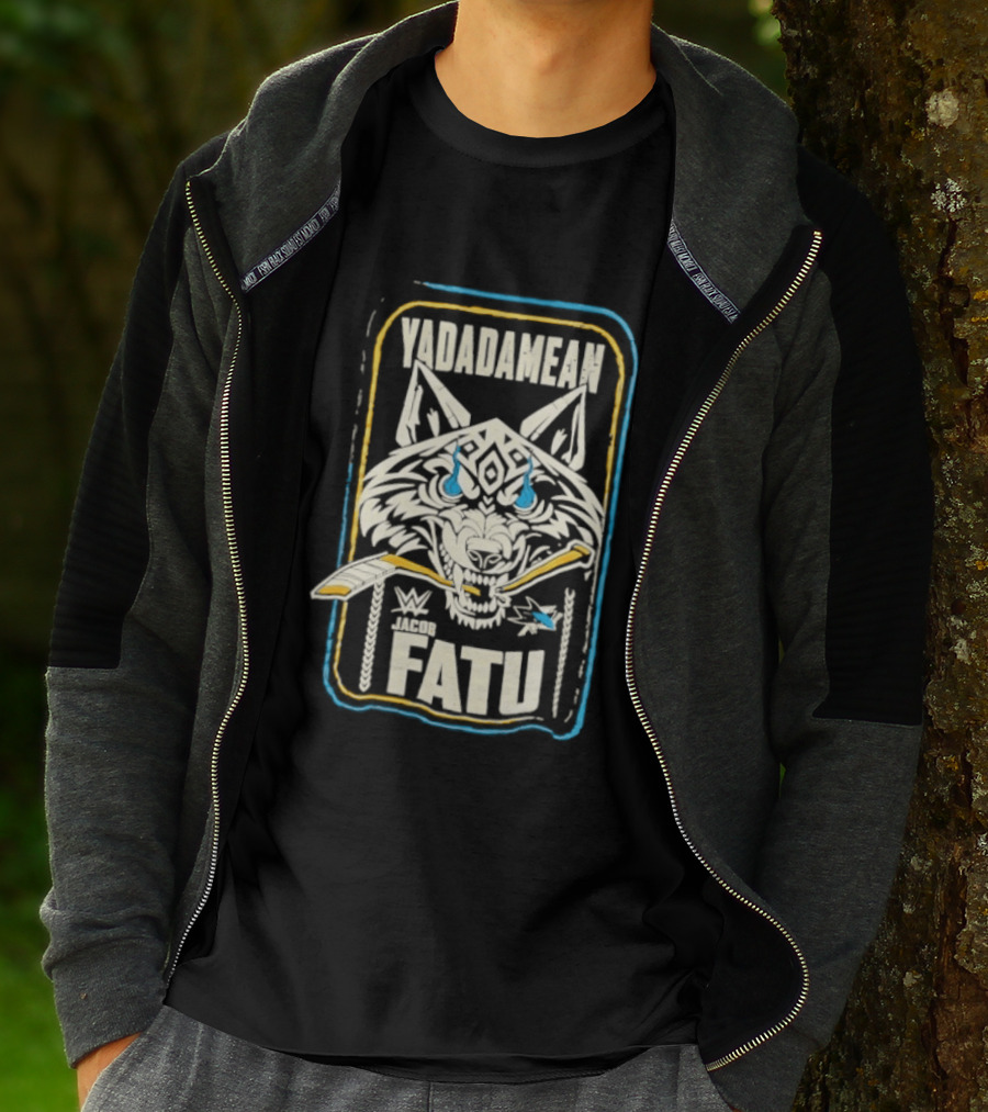 Jacob Fatu Yadadamean San Jose Sharks Collaboration T-Shirt