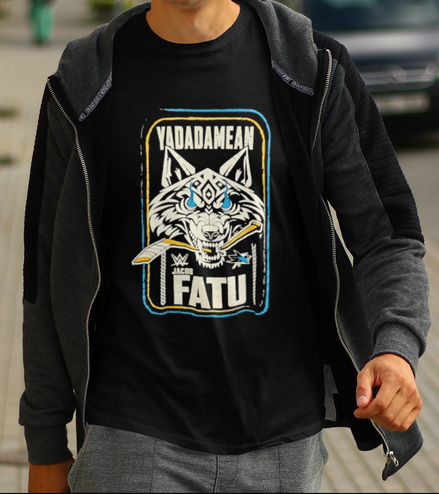 Jacob Fatu Yadadamean San Jose Sharks Collaboration T-Shirt