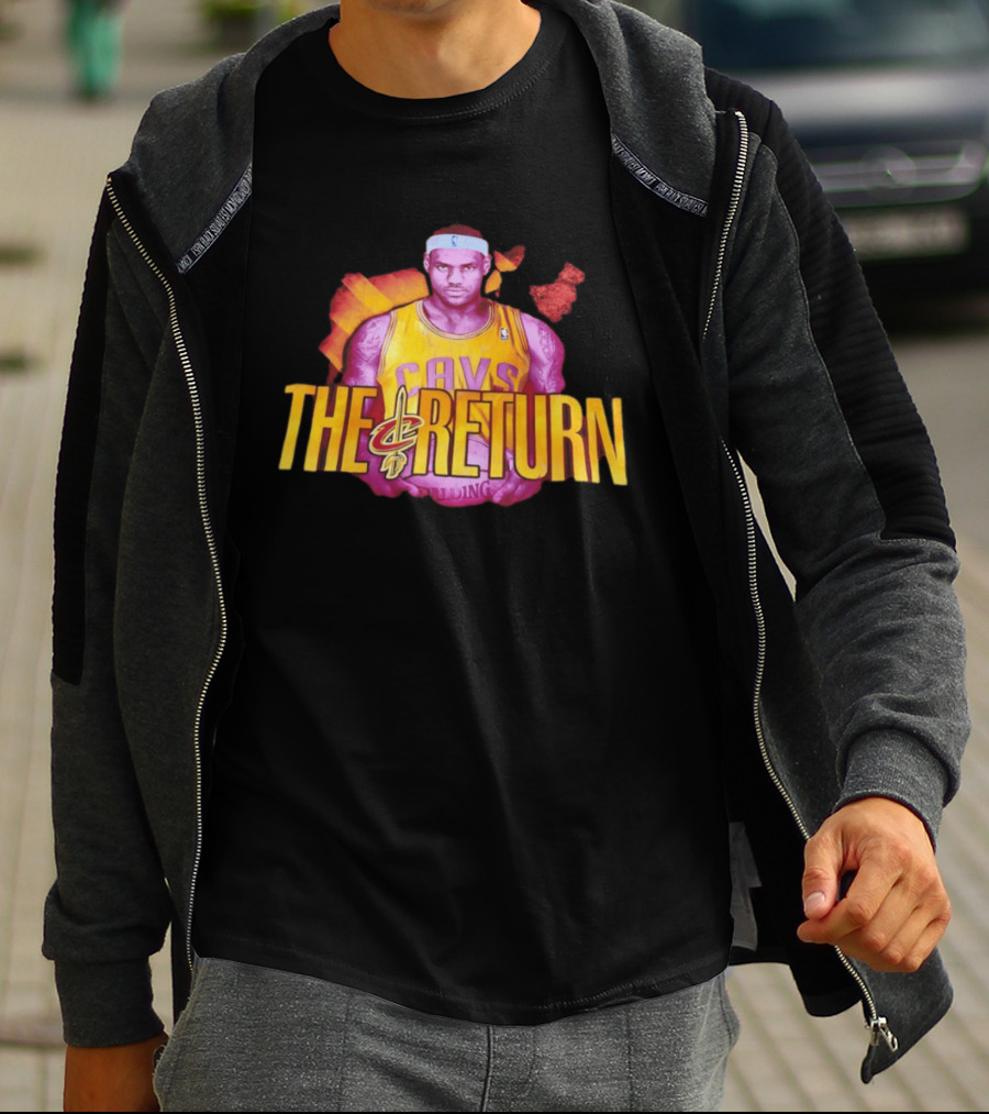 LeBron James Cleveland Cavaliers The Return NBA Basketball 2026 T-Shirt