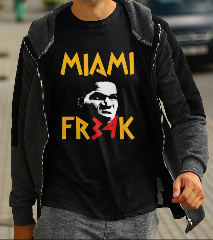 Giannis Antetokounmpo Miami Freak 34 Greek Freak Basketball T-Shirt