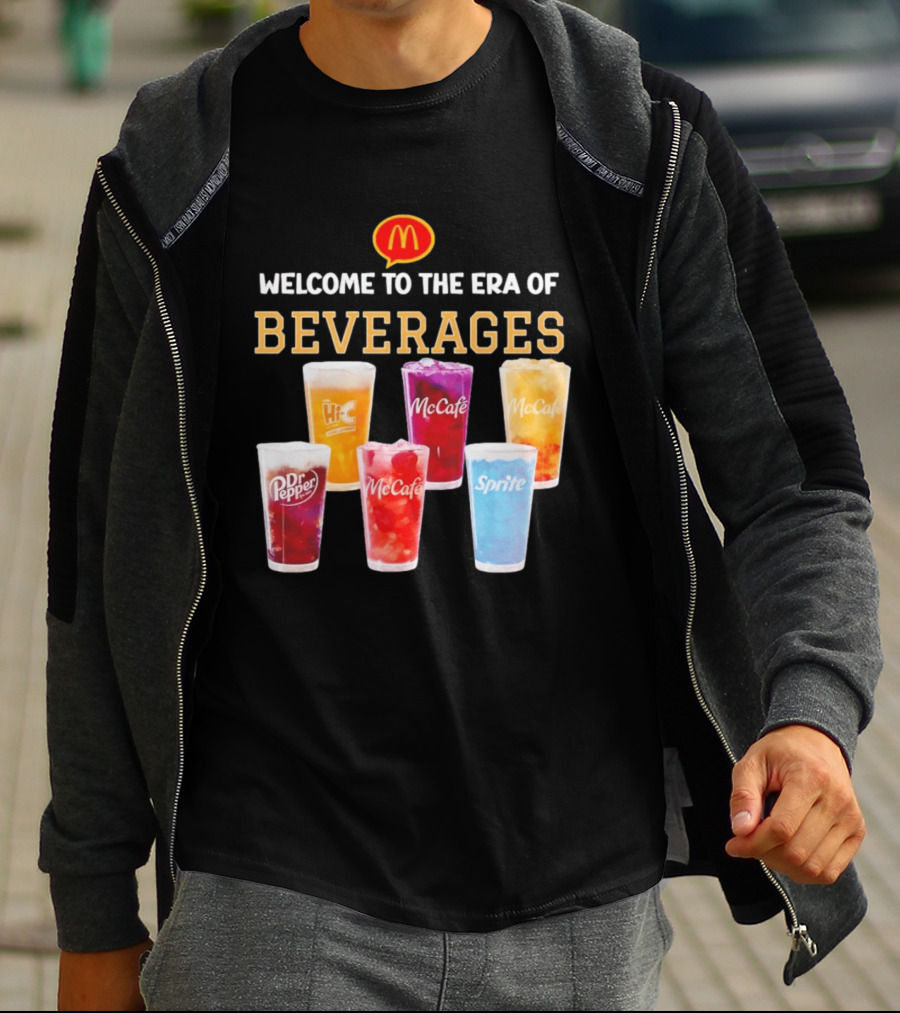 McCafé McDonald's Dr Pepper Sprite Hi C Beverages 2026 T-Shirt
