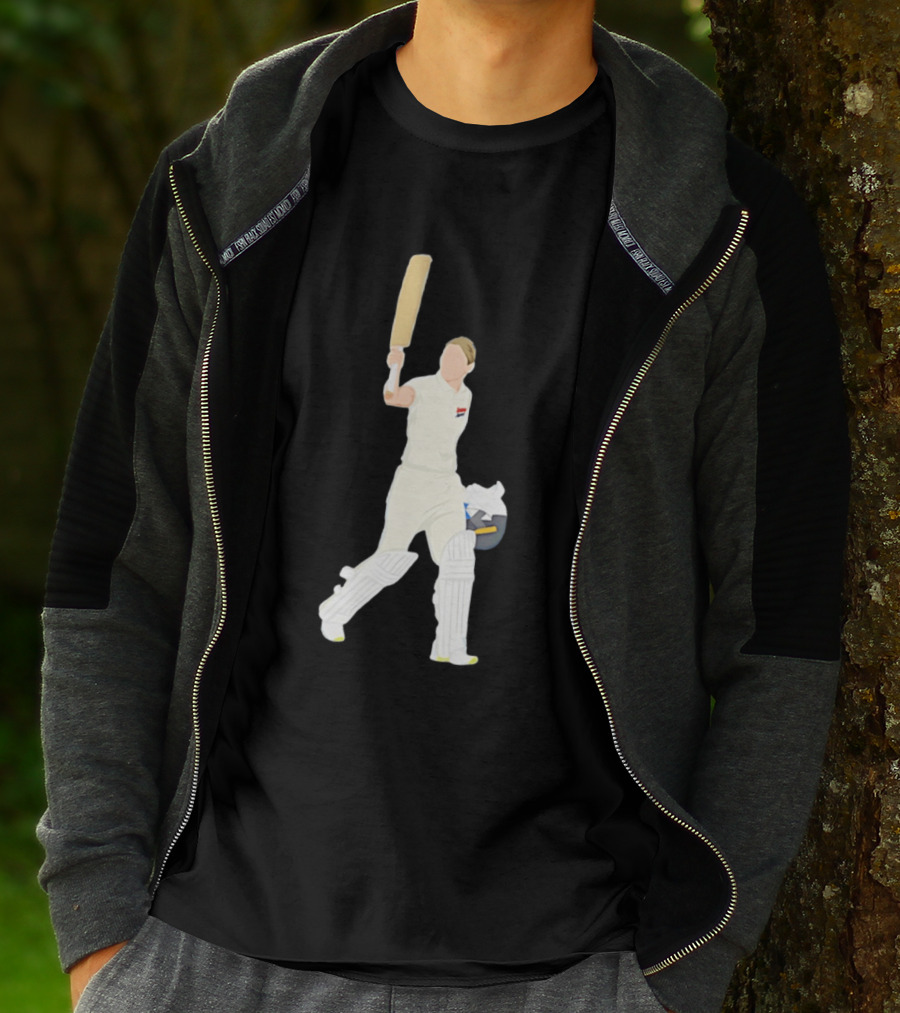 Steve Smith Celebrating Australian Cricket Icon Batter T-Shirt