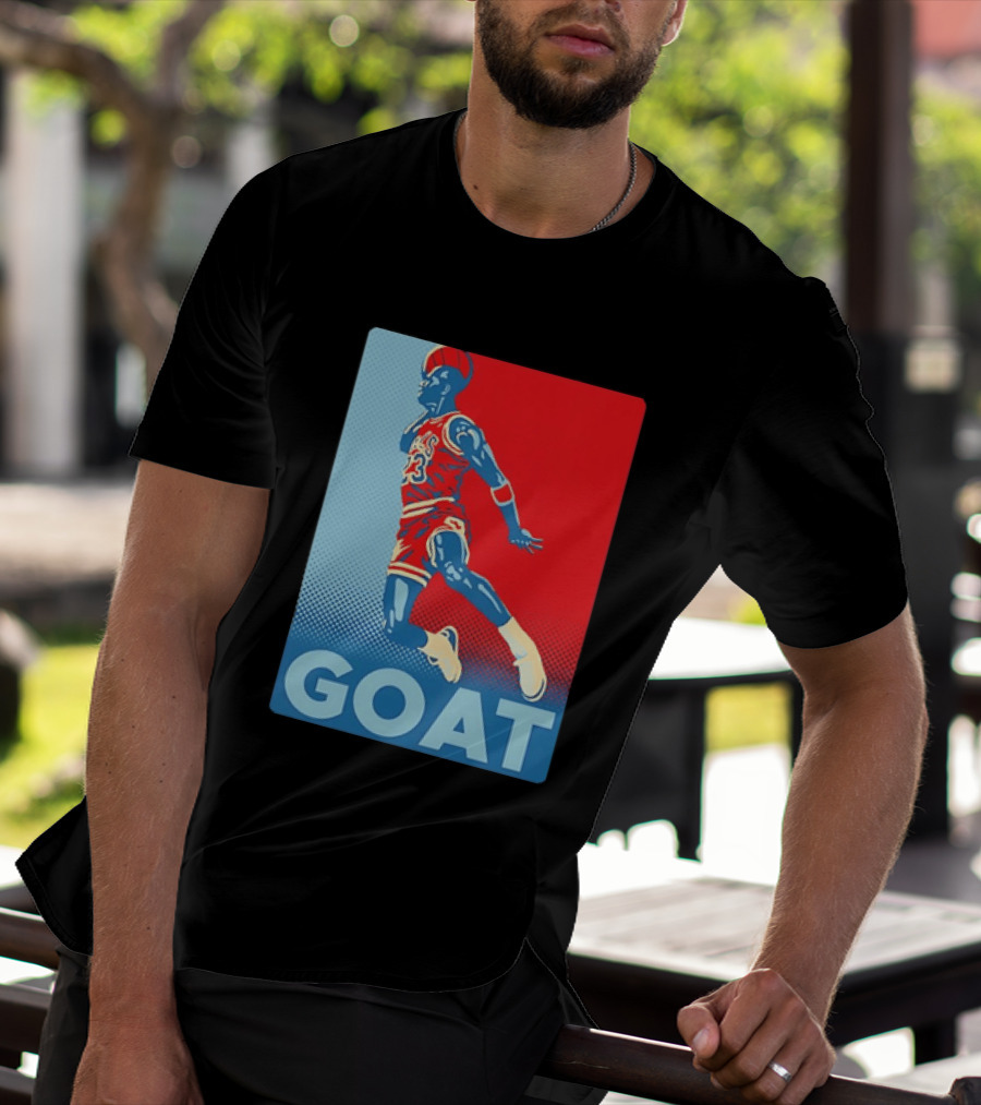 Michael Jordan GOAT Slam Dunk Chicago Bulls 23 T-Shirt