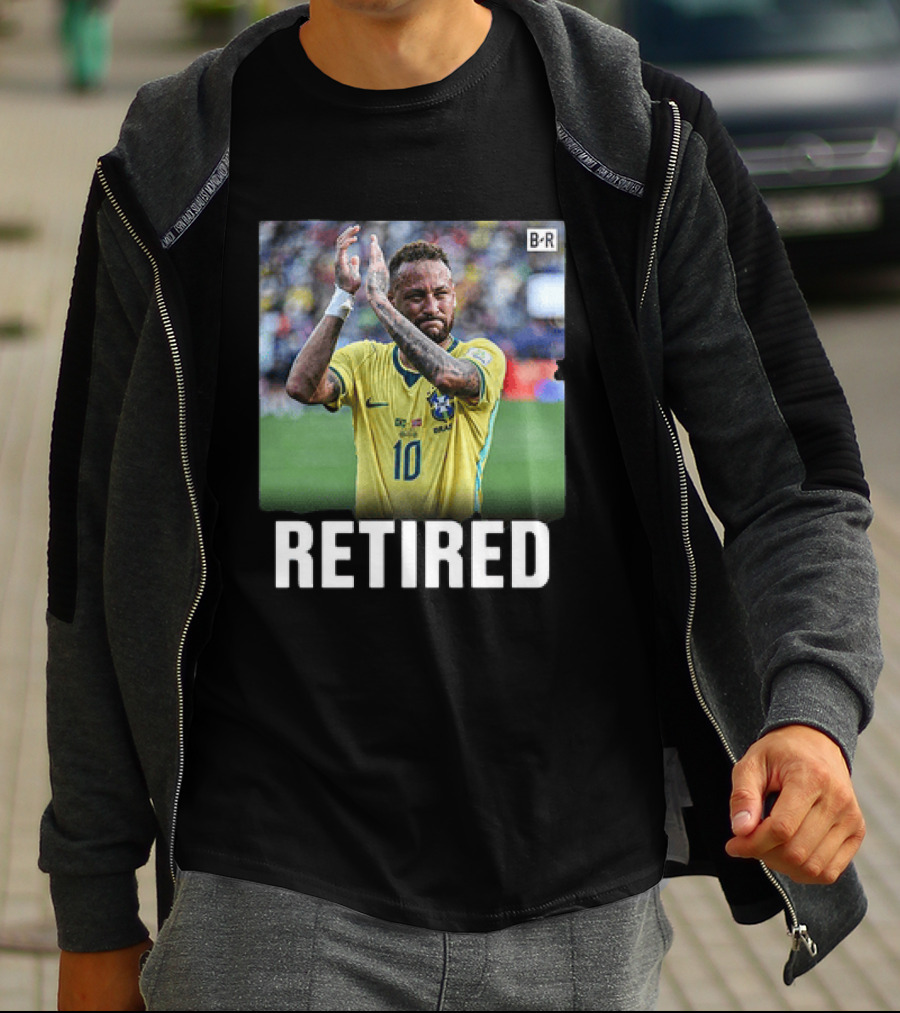 Neymar Jr Brazil 2026 Retired Emotional T-Shirt