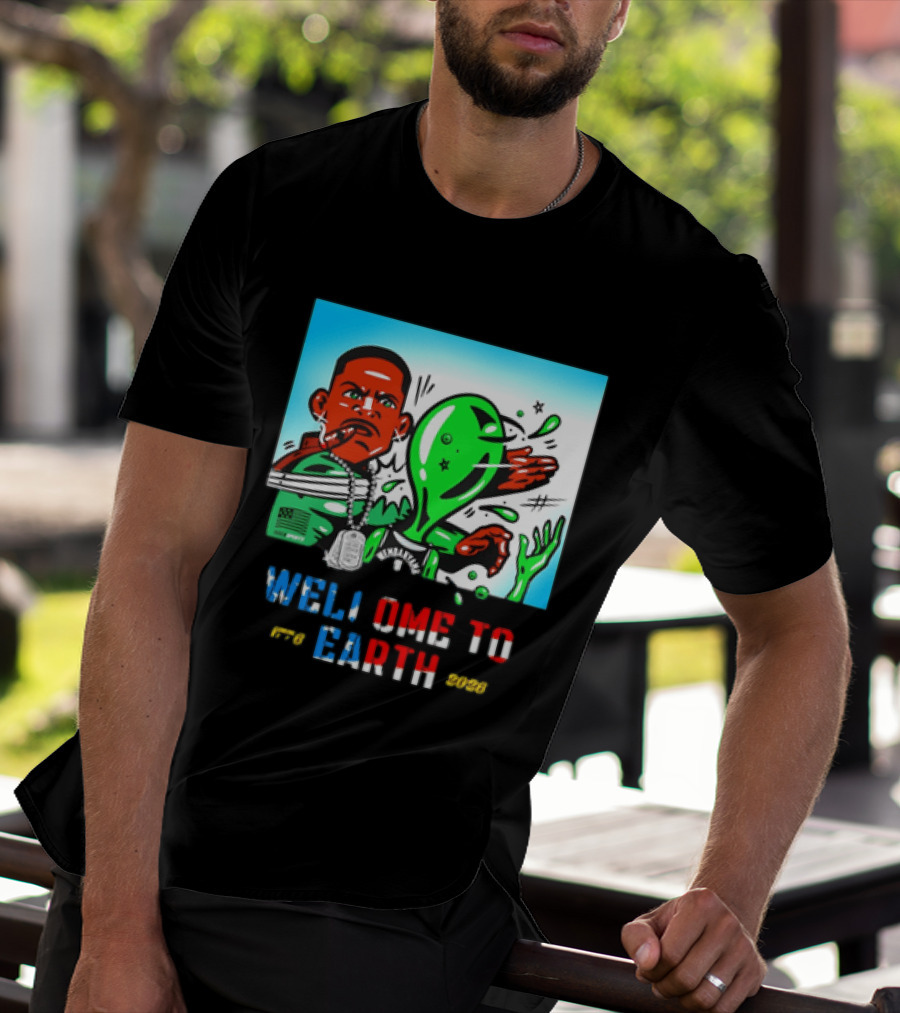 Victor Wembanyama San Antonio Spurs Welcome To Earth 1776 2026 T-Shirt