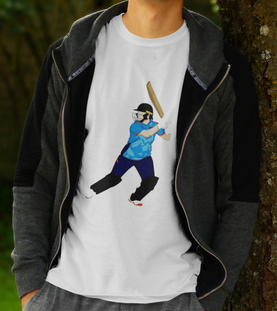 Alice Capsey Delhi Capitals Cricket WPL Player Batting T-Shirt