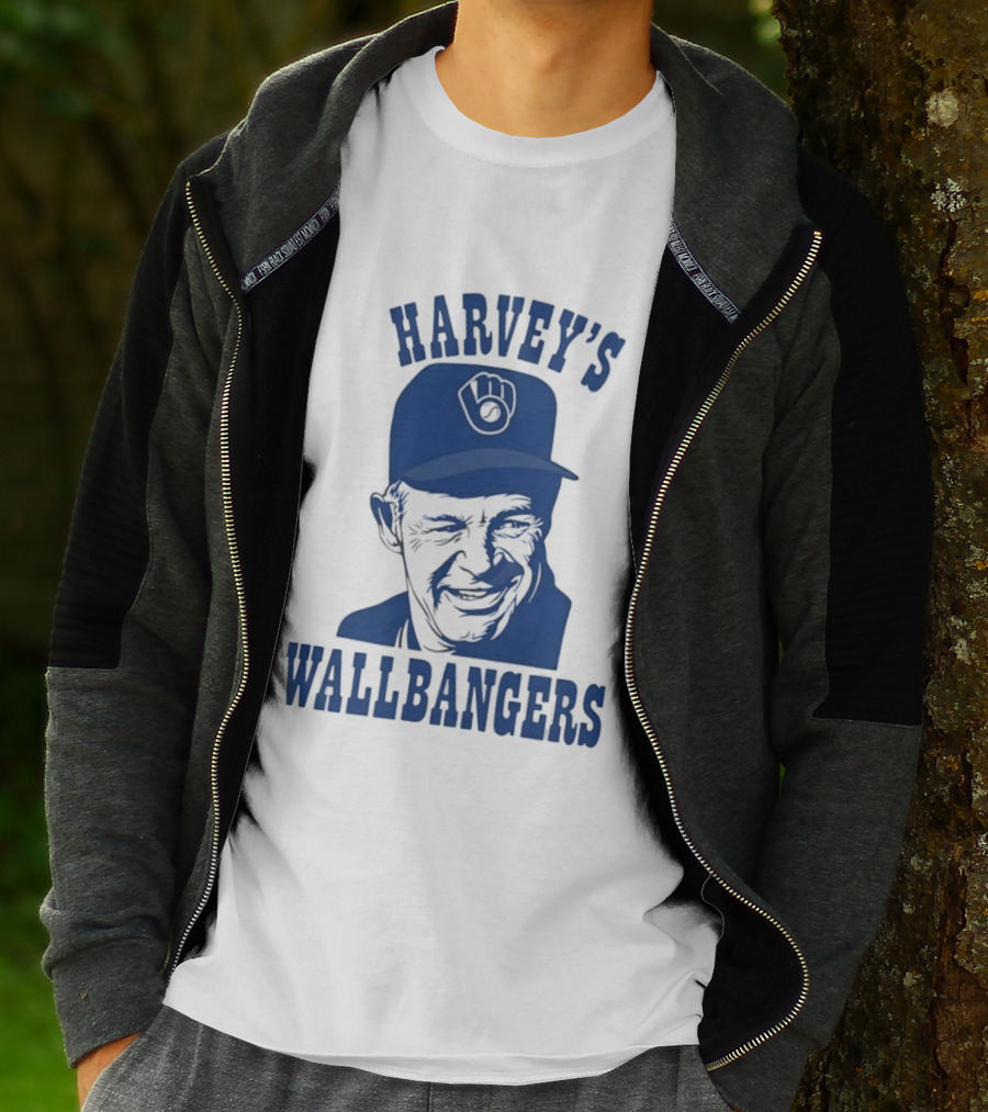 Harvey's Wallbangers Brewers Harvey Kuenn T-Shirt