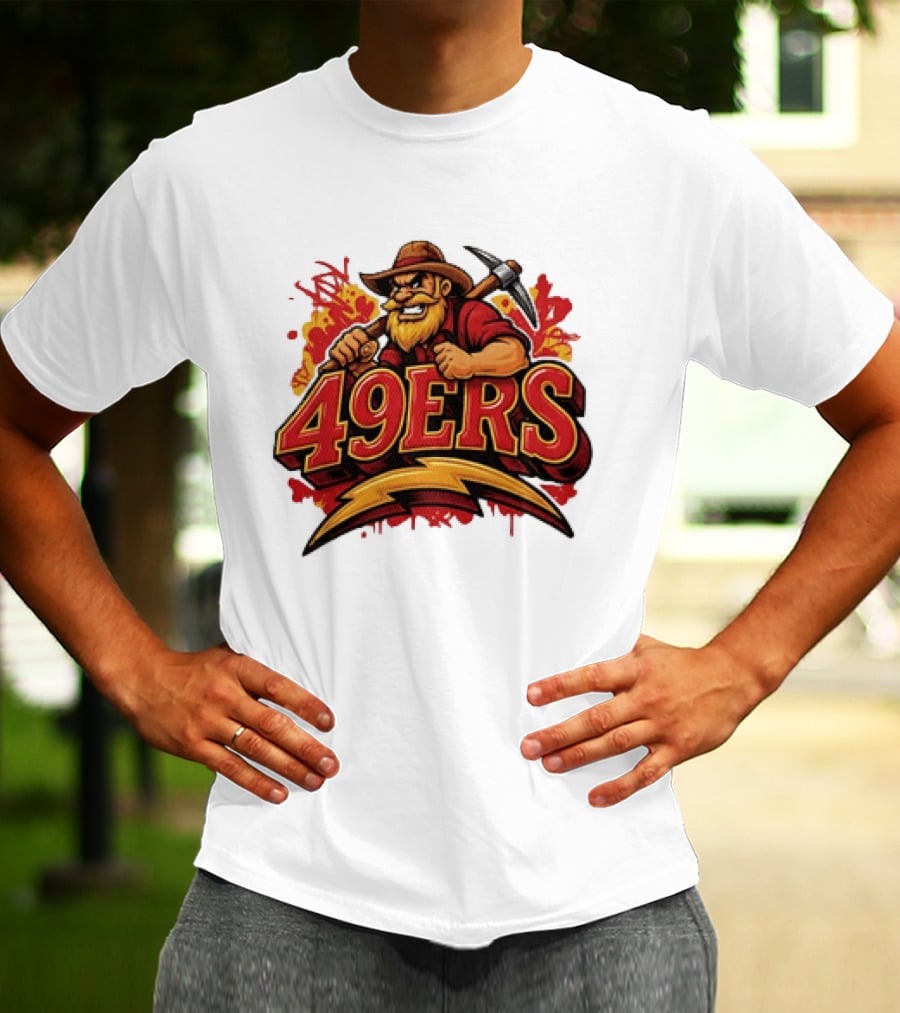 San Francisco 49ers Prospector 49ers Graffiti T-Shirt