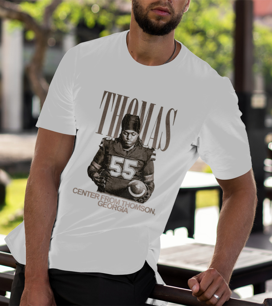 THOMAS 55 Center From Thomson Georgia T-Shirt