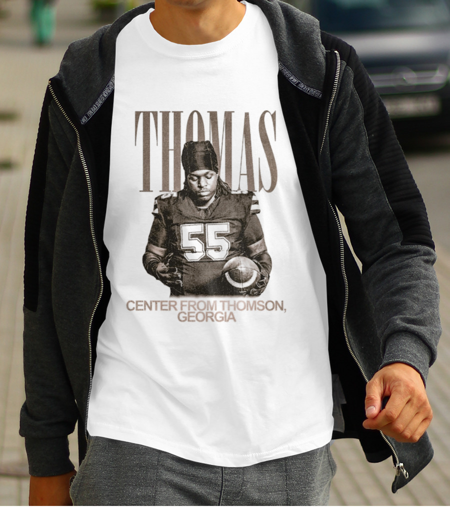 THOMAS 55 Center From Thomson Georgia T-Shirt