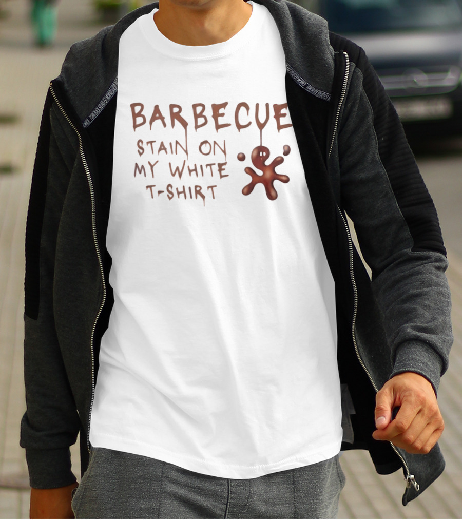 Tim McGraw Barbecue Stain On My White Classic Country Lyrics T-Shirt