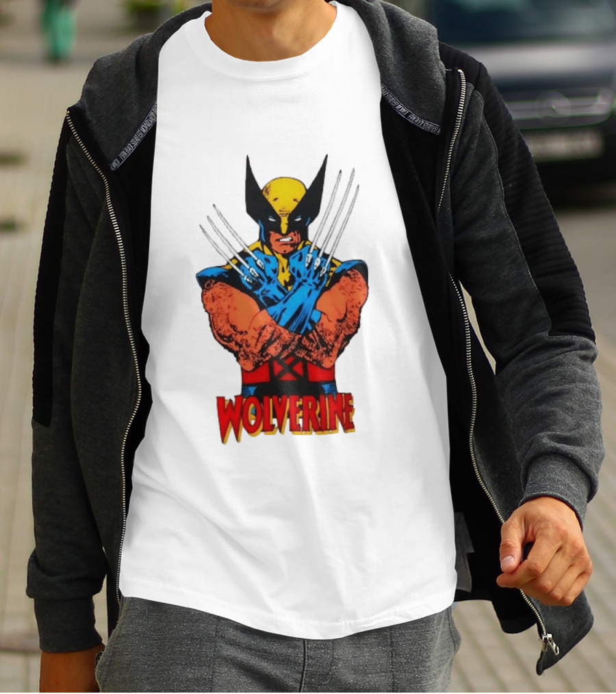 Wolverine Marvel Comics X Men Crossed Claws Wolverine T-Shirt