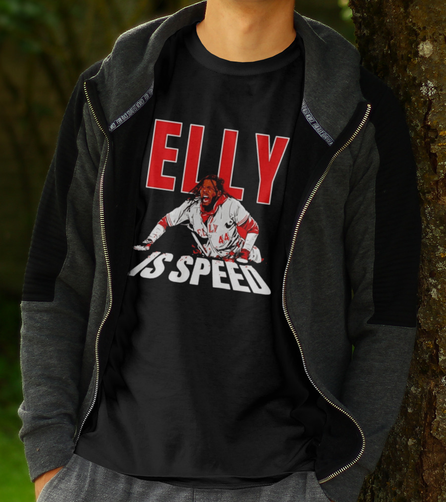 Elly De La Cruz Cincinnati Reds Elly 44 Is Speed T-Shirt