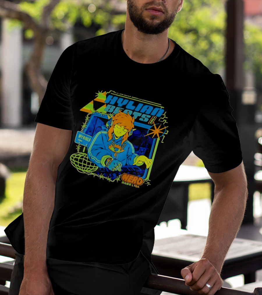 Hylian Beats 1986 Hyrule Ahead Hero Legend T-Shirt