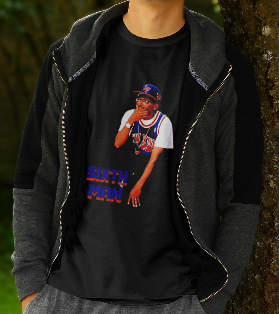 Spike Lee New York Knicks Sixth Man Yankees Cap T-Shirt