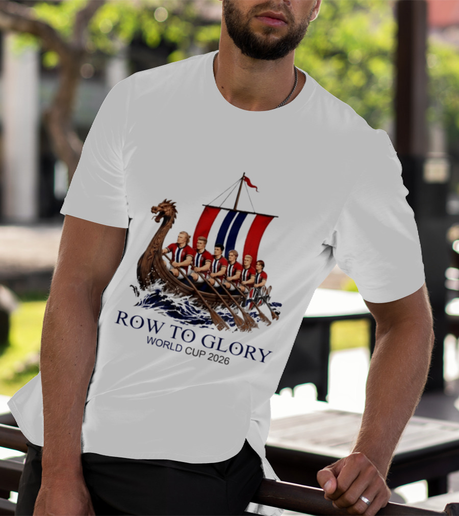 Norway 2026 World Cup Row To Glory Viking Crew T-Shirt