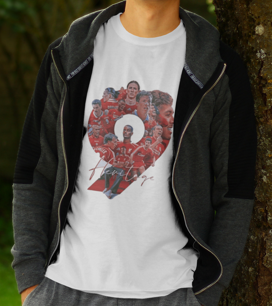 Liverpool FC Number 9 Heritage Legends T-Shirt