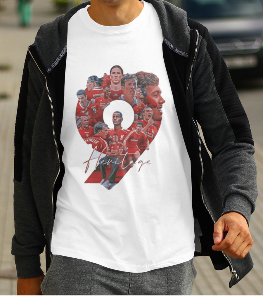Liverpool FC Number 9 Heritage Legends T-Shirt