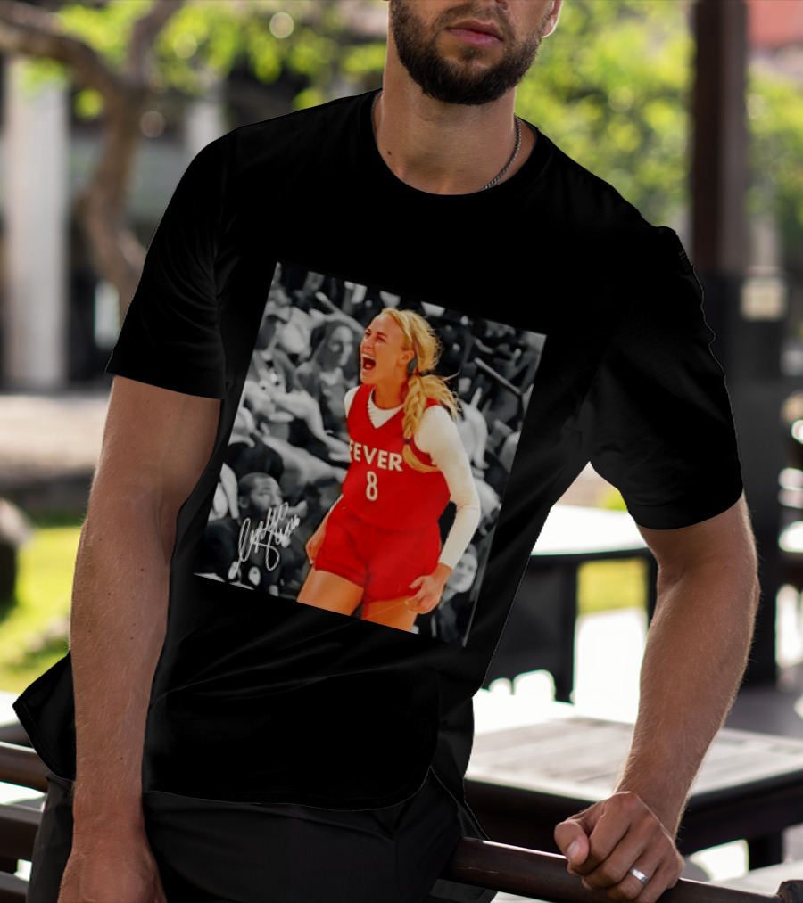 Caitlin Clark Indiana Fever Number 8 Sports T-Shirt