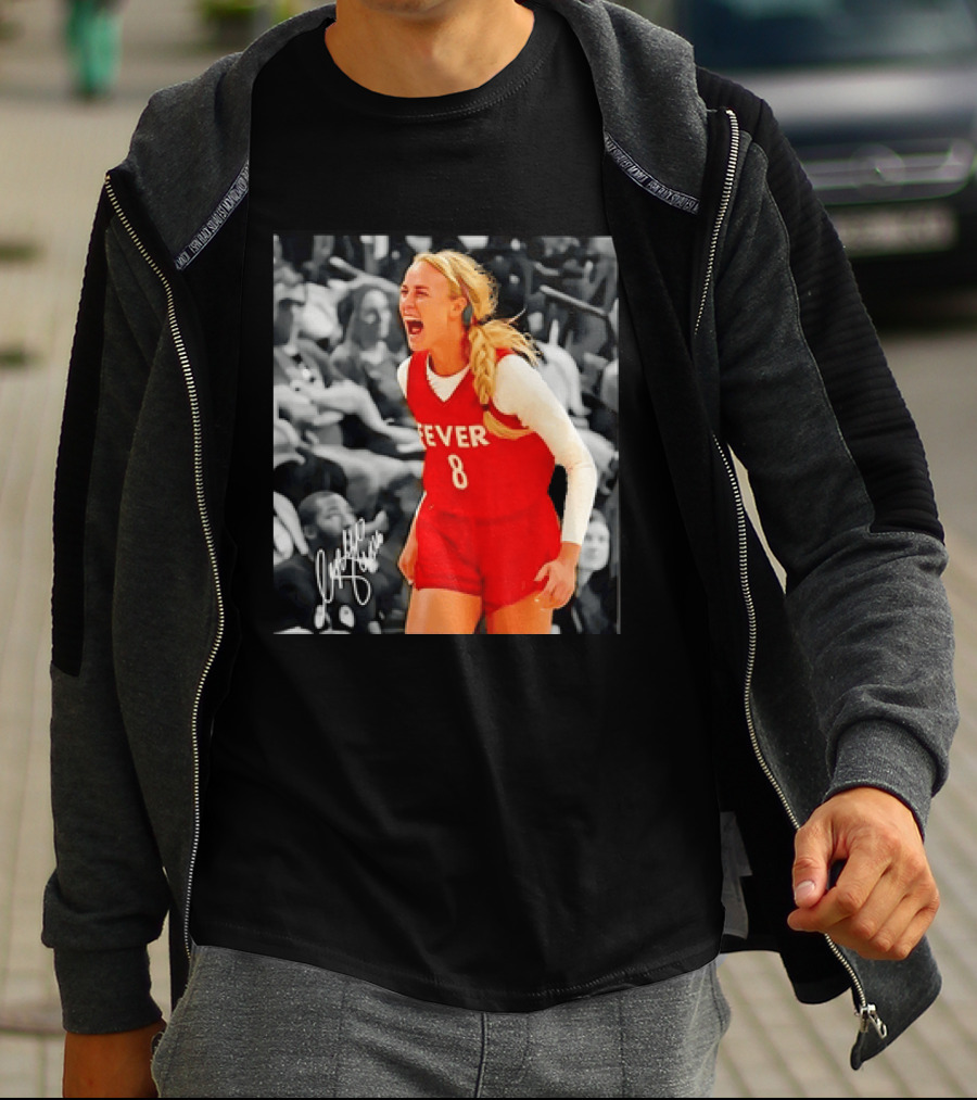 Caitlin Clark Indiana Fever Number 8 Sports T-Shirt