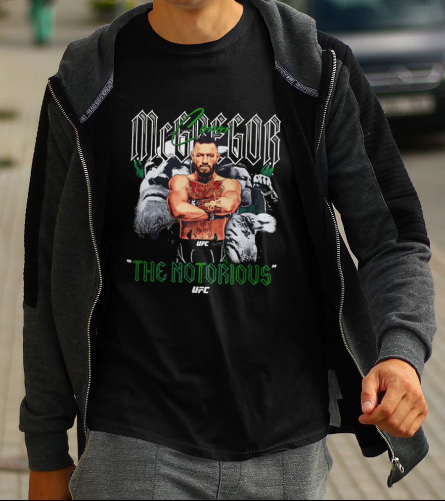 Conor McGregor The Notorious UFC Collage McGregor T-Shirt