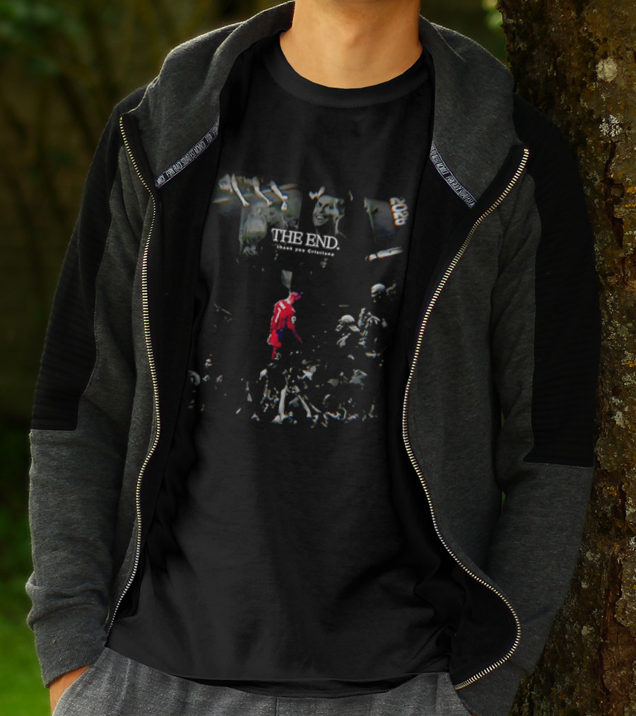 Cristiano Ronaldo The End Thank You 7 Soccer Legend T-Shirt