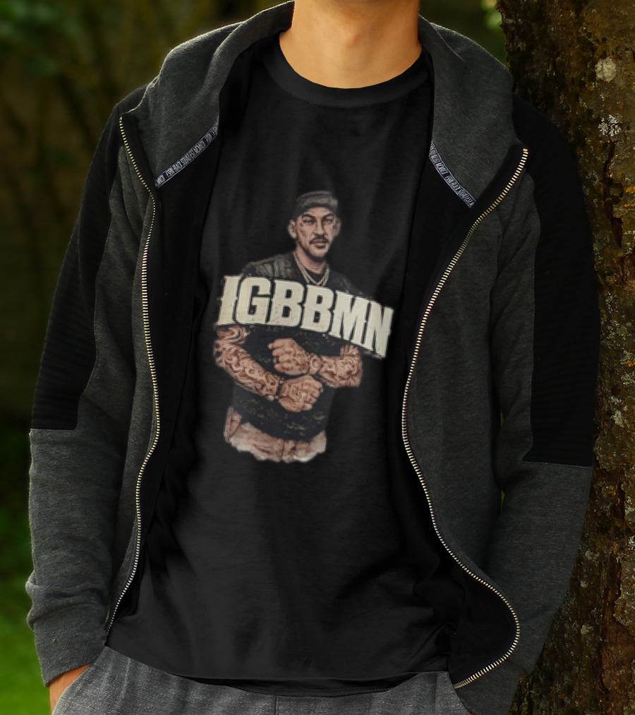 Dustin Poirier IGBBMN It's Gonna Be Bad My Ninja Tattooed Fighter T-Shirt