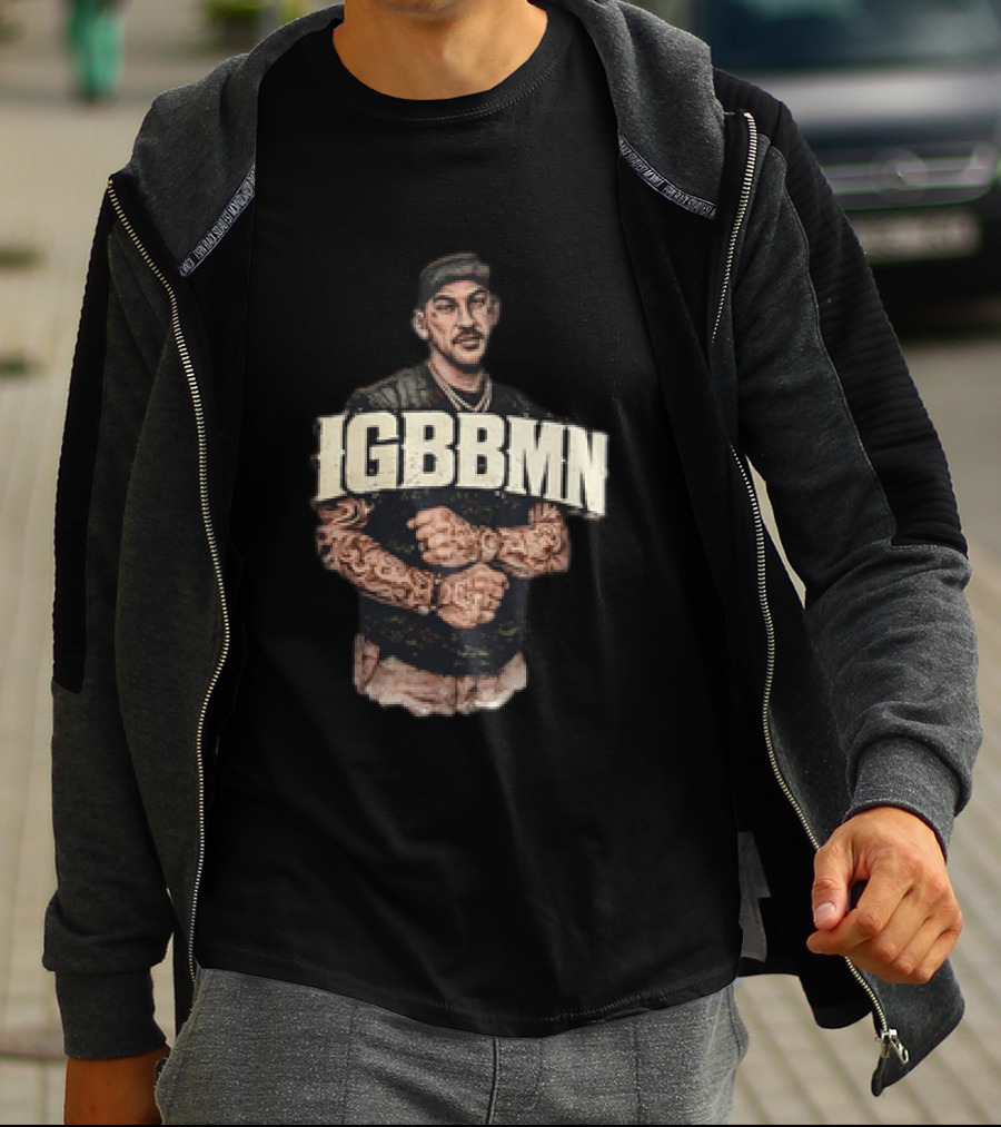 Dustin Poirier IGBBMN It's Gonna Be Bad My Ninja Tattooed Fighter T-Shirt