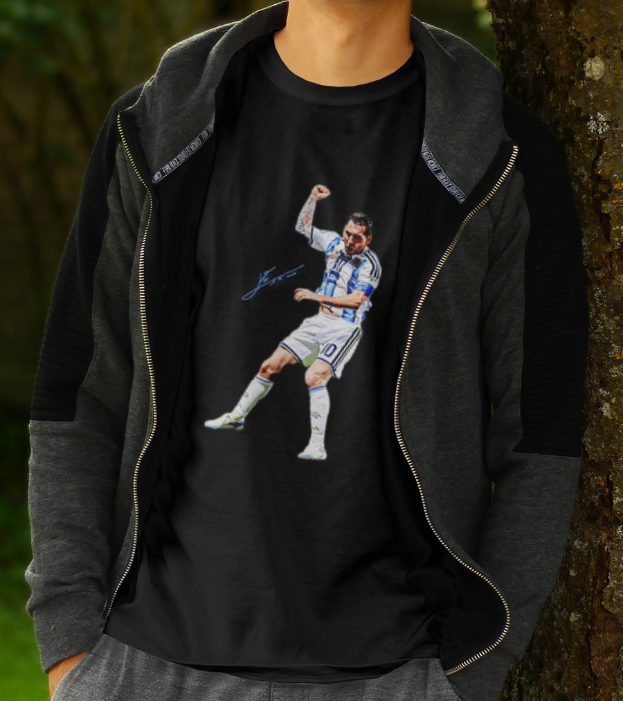Messi The Comeback Argentina Football Unites The World Soccer Legend Victory Celebration T-Shirt