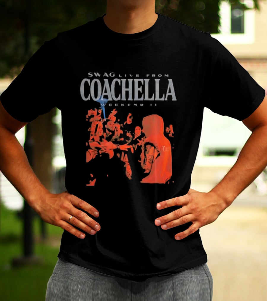 SWAG Live From Coachella Weekend II Steve Lacy Tour Performance T-Shirt