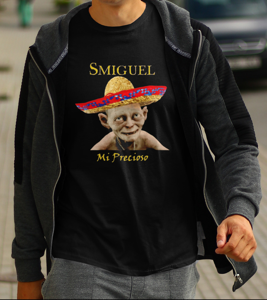 Smiguel Mi Precioso Sombrero Mexico Gollum T-Shirt