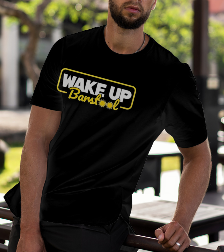 Wake Up Barstool Sunburst T-Shirt