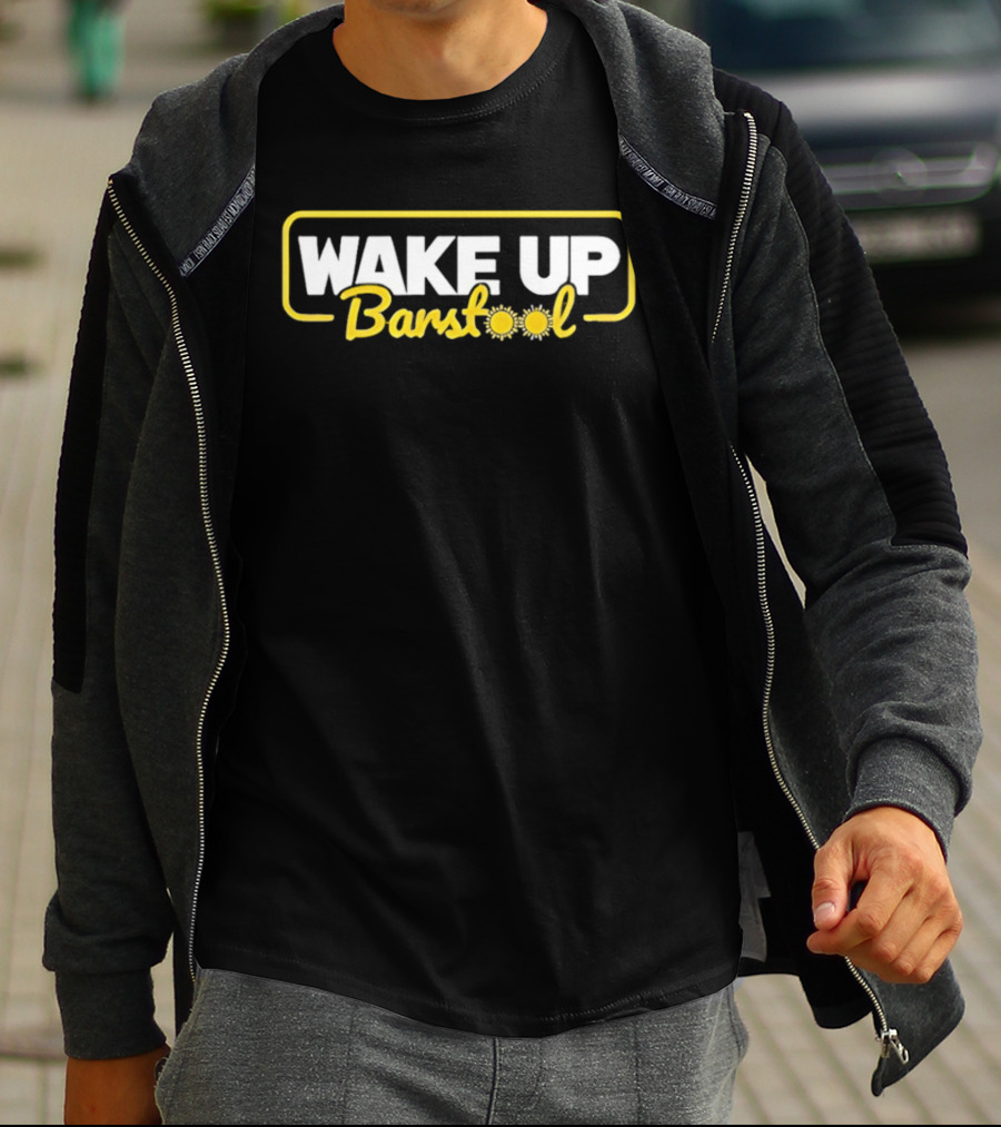 Wake Up Barstool Sunburst T-Shirt
